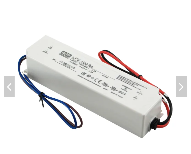 Meanwell LPV-100-24 LED Power Supply 24V 100W